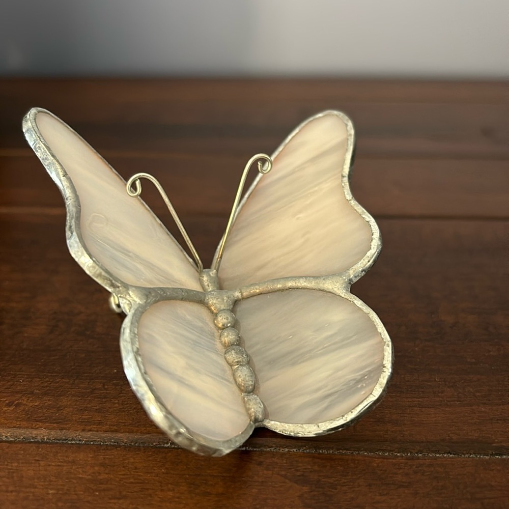 Stained glass butterfly
